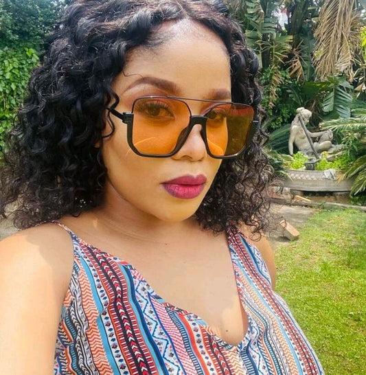 Amber Luxe Oversized Sunglasses